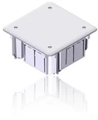 Puszki elektryczne i akcesoria - Elektro-Plast Puszka podtynkowa 98x98x50 z pokrywą 0261-01 Install-Box - miniaturka - grafika 1