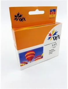 Wox Tusz E872CN Cyan do drukarek Epson Zamiennik Epson T0872 [21ml] (WOX-E872CN) - Tusze zamienniki - miniaturka - grafika 2