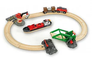 BRIO Zestaw Załadunek W Porcie 33061 - Pociągi dla dzieci - miniaturka - grafika 4