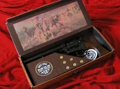 Repliki - broń - Hiszpania COLT PEACE MAKER 1873r SINGLE ACTION ARMY CAL 45 czarny drewno - miniaturka - grafika 1