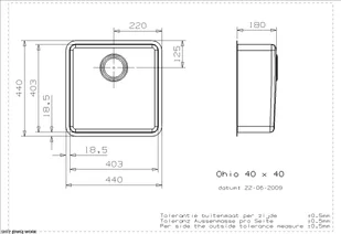 Reginox Ohio B09H2LLU06GDS.9 - Zlewozmywaki - miniaturka - grafika 2