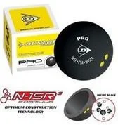 Squash - Dunlop Piłki do squasha Pro 911-0 - miniaturka - grafika 1