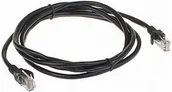 Kable - ABCVISION PATCHCORD RJ45/1.8-BLACK1.8 m - miniaturka - grafika 1