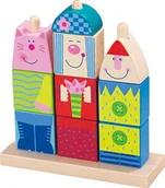 Klocki - Haba Klocki nakładanka Przyjaciele 2345 - miniaturka - grafika 1