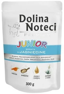 Dolina Noteci Premium Pies Junior Jagnięcina Saszetka 300G - Mokra karma dla psów - miniaturka - grafika 2