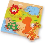 Układanki dla dzieci - Small Foot Design Czterej przyjaciele 2439 - miniaturka - grafika 1