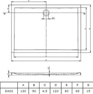 Riho Basel DC14 - Brodziki prysznicowe - miniaturka - grafika 6