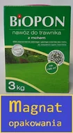 Nawozy ogrodnicze - Biopon trawnik z mchem 3 kg NAW000039 - miniaturka - grafika 1