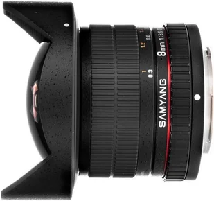 Obiektyw Samyang 8mm T3.8 VDSLR UMC CS II Sony E (F1322406101) - Obiektywy - miniaturka - grafika 2