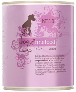 Dogz Finefood N.10 Jagnięcina Puszka 800g 13029 - Mokra karma dla psów - miniaturka - grafika 2