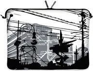 Etui do tabletów - DigitTrade LS124-11 pokrowiec z neoprenu na notebooka/tablet (iPad) o przekątnej ekranu 29.5 cm (11.6 cala). motyw: CityLife 4260111194456 - miniaturka - grafika 1