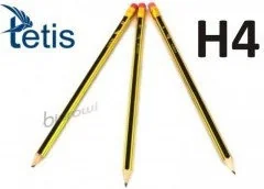 Tetis Ołówek techniczny z gumką KV050-H4 - Artykuły biurowe - miniaturka - grafika 3