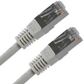 Kable miedziane - No name FTP patchcord FTP patchcord Cat.5e RJ45 M-5m chroniony szary economy KB050ASS01 - miniaturka - grafika 1