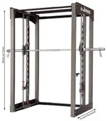 Atlasy do ćwiczeń - BodyCraft 3D Smith Rack The Jones - miniaturka - grafika 1