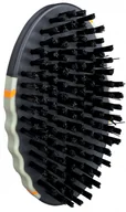 Szczotki i furminatory - Trixie Ergonomiczne zgrzebło z włosiem mosiężnym nr kat.2319 - miniaturka - grafika 1