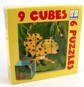 Klocki - Djeco Dżungla DJ08218 - miniaturka - grafika 1