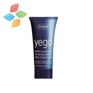 Ziaja YEGO Krem przeciw zmarszczkom dla mężczyzn SPF6 50 ml - Kosmetyki do pielęgnacji twarzy męskie - miniaturka - grafika 2