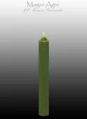 Świece - Magoi Agni Zielona świeca z wosku 9x1,2cm (5 sztuk) drim12 - miniaturka - grafika 1