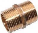 Akcesoria hydrauliczne - Viega Nypel podwójny 3/4 brąz - 266615 - miniaturka - grafika 1