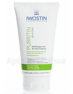 Iwostin Purritin Rehydrin żel pod prysznic do twarz 150ml - Kosmetyki do kąpieli - miniaturka - grafika 2