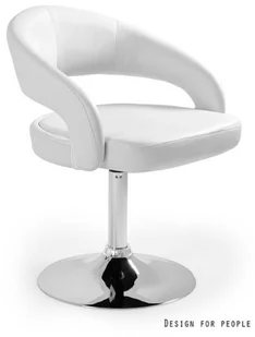 Unique Hoker STILO Biały (2-26A-0) 2-26a-0 0 (2-26a-0  0) - Taborety i hokery - miniaturka - grafika 2