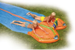 Happy People 77825 - podwójna zjeżdżalnia wodna, 650 x 180 cm - Pływanie - miniaturka - grafika 2