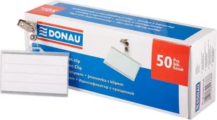 Donau IDENTYFIKATOR Z KLIPSEM 50SZT 8346001PL-00 - Identyfikatory - miniaturka - grafika 2
