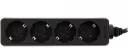 Listwy zasilające - InLine Listwa zasilająca 4 - 16441E - miniaturka - grafika 1