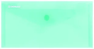 Donau Teczka kopertowa zatrzask, PP, DL, zielona 8548001PL-06 - Teczki i skoroszyty - miniaturka - grafika 2