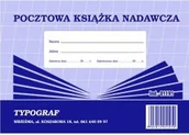 Druki akcydensowe - Typograf Druk Książka Pocztowa-Nadawcza A5 01191 TP210 - miniaturka - grafika 1