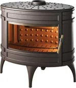 Piece wolnostojące - Invicta 868 86829206 Piec wolnostojący 12 kW Mandor Antracyt - miniaturka - grafika 1