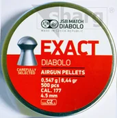 Amunicja do wiatrówek - Diabolo Śrut JSB Exact kal. 4.5 mm 500 szt - 546235-500 - miniaturka - grafika 1