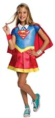 Stroje karnawałowe - RUBIES 3620714 - DC Super Hero Girls Supergirl Deluxe Kinderkostüm - miniaturka - grafika 1