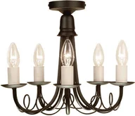 Lampy sufitowe - Elstead Lighting ELSTEAD LIGHTING MINSTER MN5 BLK - miniaturka - grafika 1