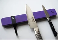 Akcesoria do sztućców - Bisbell Listwa magnetyczna 300 mm fioletowa MMKR02-30-P - miniaturka - grafika 1