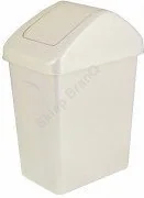 Kosze na śmieci - Branq Kosz na śmieci z uchylną pokrywą 10L 1310 - miniaturka - grafika 1