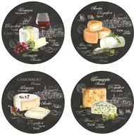 Talerze - Nuova Cer Zestaw talerzy deserowych 4szt 19cm R2S Woch-Wopa-Ictt 463 WOCH - miniaturka - grafika 1