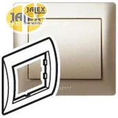 Klawisze i ramki - Legrand Sistena Life Ramka 1krotna 771401 - miniaturka - grafika 1