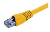 Kable światłowodowe - Digital Data Equip Patch Cable S/STP Cat6 2 m Żółty PIMF 4015867107317 - miniaturka - grafika 1