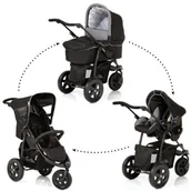 Wózki dziecięce - Hauck Jogger Viper Trioset 3w1 Cavier Grey - miniaturka - grafika 1