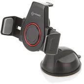 Akcesoria do nawigacji - Geemarc Telecom S.A Uniwersalny uchwyt samochodowy do smartfona z funkcją NFC na urządzeniach obsługujących standard NFC na desce rozdzielczej Octopus Geemarc Octopus-NFC_BLK_I - miniaturka - grafika 1