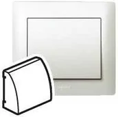 Wyłączniki światła i elektryczne - Legrand 771585 PLAK. PEARL WYJ KABLOWE - miniaturka - grafika 1