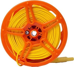 Conotech 50 m żółty na szpuli (wtyki bananowe) WAPRZ050YEBBSZ - Przewody elektryczne - miniaturka - grafika 2