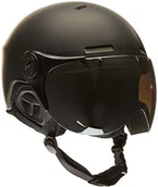 Kaski narciarskie - Black Crevice Skihelm Saalbach, 54-57 Cm, Bcr140198-Bw-1 (BCR140198-BW-1_Matt Black/White_54-57) - miniaturka - grafika 1