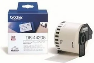 Brother Etykiety do drukarek etykiet DK44205 62 mm x 30.48 m Etykieta uniwersalna biały - Etykiety do drukarek - miniaturka - grafika 6