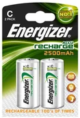 Ładowarki i akumulatory - Energizer 2 x akumulatorek R14 C Ni-MH 2500mAh - miniaturka - grafika 1