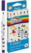 Flamastry - KW TRADE Flamastry do tkanin T-SHIRT GR-F125 6 kolorów KW802 - miniaturka - grafika 1