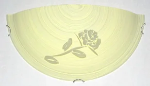 Candellux VIOLKA LAMPA SUFITOWA PLAFON 1/2 1X60 W E27 - Lampy sufitowe - miniaturka - grafika 2