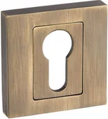 Szyldy i rozety - Infinity Line Rozeta kwadratowa WKŁADKA KOLOR PATYNA RNQ 402 - miniaturka - grafika 1