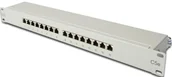 Panele krosownicze - Digitus Professional Patchpanel 16 Portów CAT 5e Professional DN-91516S 1 U - miniaturka - grafika 1